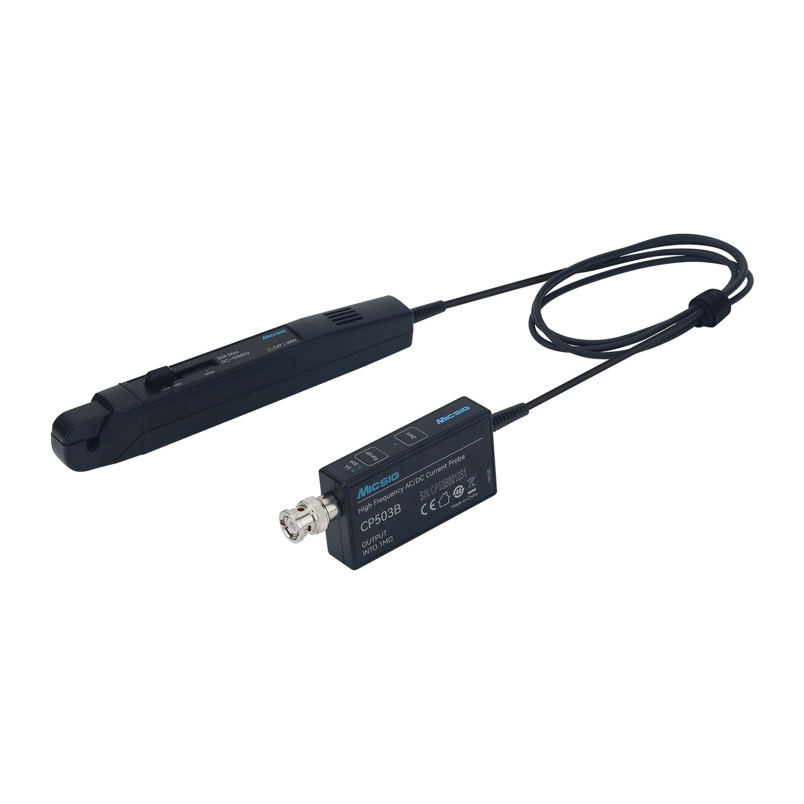 Micsig CP503B 50MHz 5A/30A Dua - Current Probe Ac Dc 50Mhz Oscilloscope recension och pris