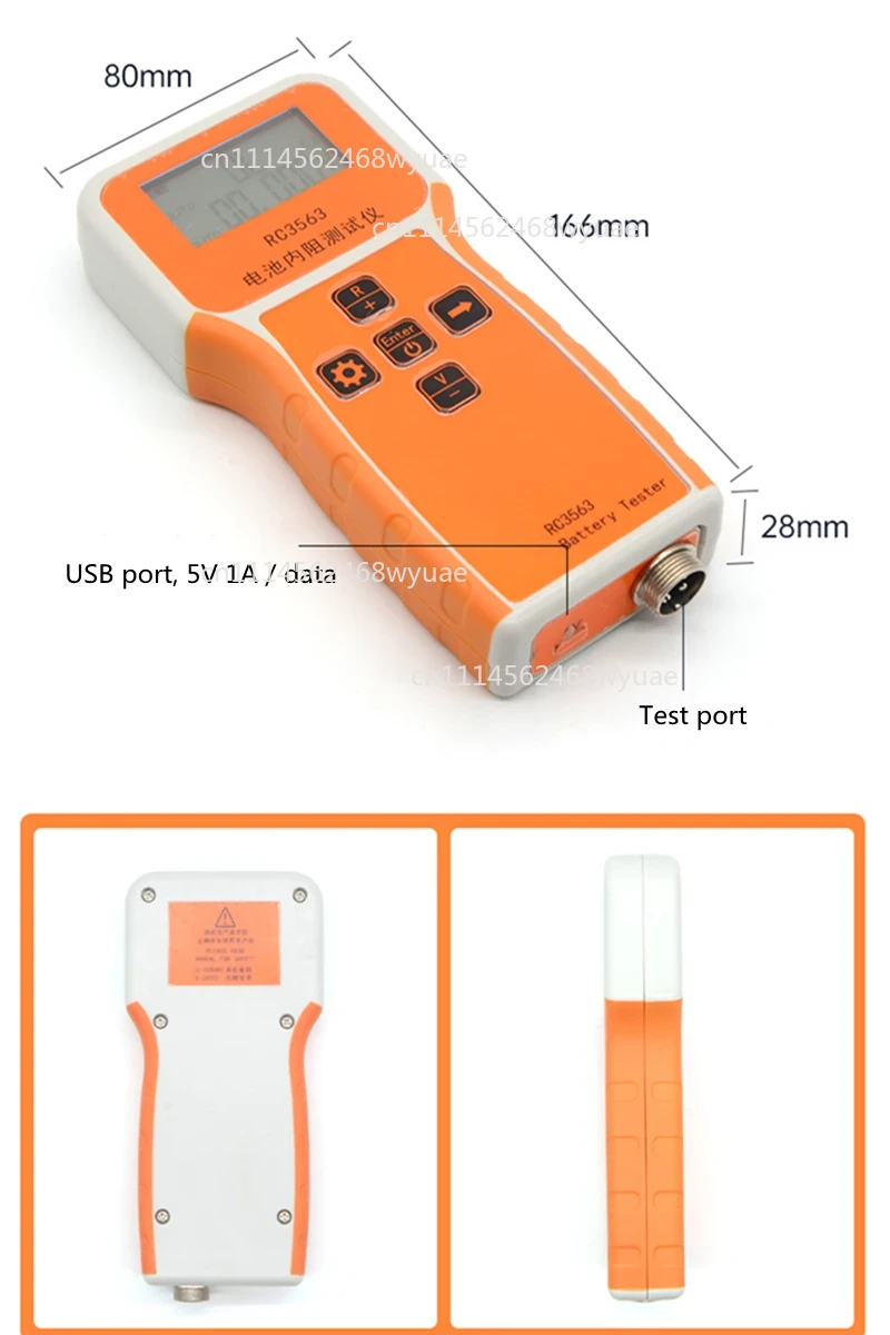 RC3563 Battery Internal Resist - Battery Internal Resistance Tester Four Wire recension och pris