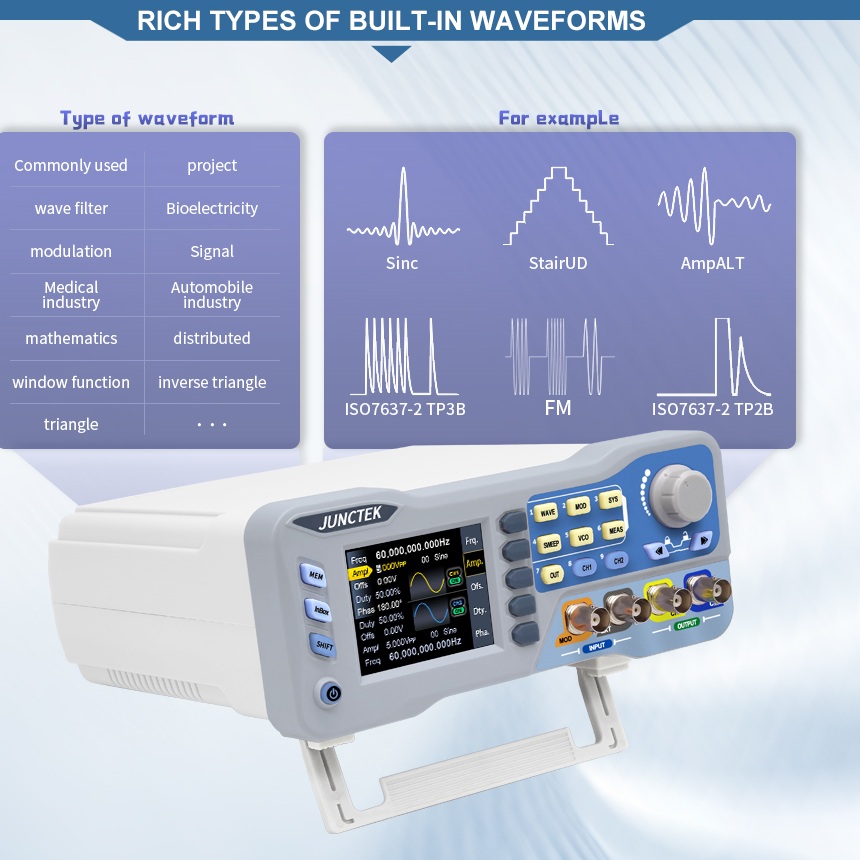 JDS8060 JDS8000  60Mhz Functio - Dual Channel Arbitrary Waveform Function Generator 60Mhz recension och pris