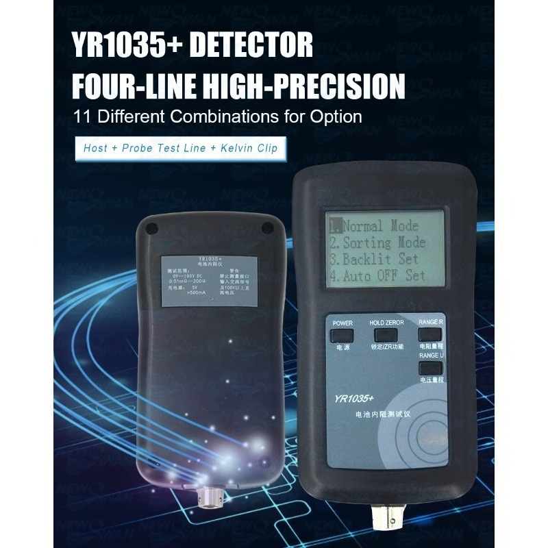 Gzyora Store  Four‑Wire YR1035 - Battery Internal Resistance Tester Four Wire recension och pris