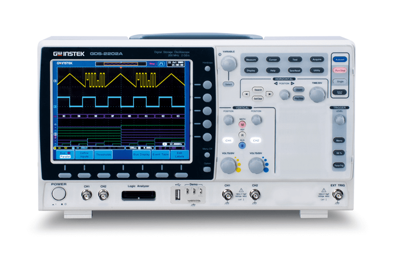 GWINSTEK GDS-2104A COLOR DSO D - Digital Storage Oscilloscope 4 Channel 100Mhz recension och pris